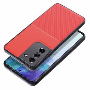 NOBLE viedtālruņa apvalks SAMSUNG S21 FE sarkans