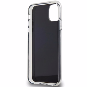 Hello Kitty IML kaķa sejas viedtālruņa apvalks iPhone 11 / Xr - melns