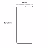 Rūdītais stikls 2,5D Samsung Galaxy A15 4G / A15 5G