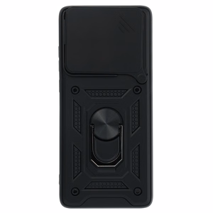 Slide Camera Armor viedtālruņa apvalks Motorola Edge 60 5G, melns