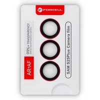 Forcell Premium kameras objektīva rūdītais stikls - Samsung Galaxy S25 Plus sudraba ēna