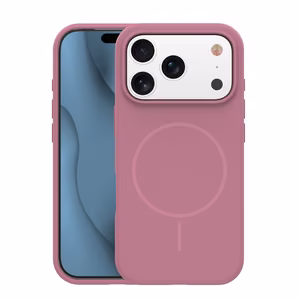 Silicone Thin Mag vāciņš iPhone 14 6,1" rozā