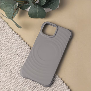 Circle Mag viedtālruņa apvalks iPhone 15 Pro 6,1" pelēka