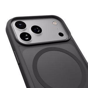 Puro Gradient TPU apvalks saderīgs ar MagSafe iPhone 17 Pro - pelēks