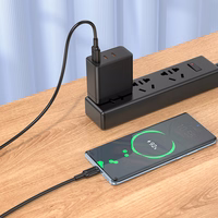 Borofone Kabel BX111 Feliz (m) - USB uz Type C - 3A 1 metrs melns