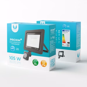 Forever Light LED Prožektors PROXIM II 20W 6000K PIR IP66