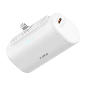 Portatīvais lādētājs OS-Baseus Compact IP 5000mAh 20W (balts)
