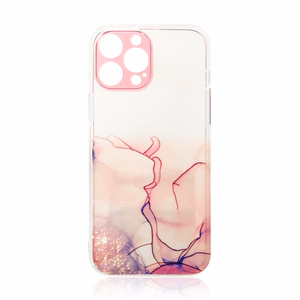 Marmora viedtālruņa apvalks Xiaomi Redmi Note 11 gēla pārsegs marmora rozā