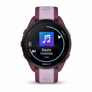Garmin Forerunner 165 Music – GPS viedpulkstenis, AMOLED, 43 mm, violets