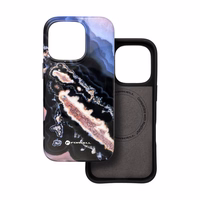 FORCELL F-PROTECT Mirage, militārā standarta pārbaudīts viedtālruņa apvalks ar MagSafe, piemērots IPHONE 15 PRO MAX, zelta salas krāsā