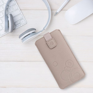 WONDER Deko чехол-мешочек (Size M) Iphone 5/Nokia 215 4G/225/5310 2020 капучино