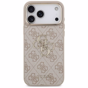 GUESS GUE005593 (PU W/ Big 4G Classic Logo) aizsargvāciņš ierīcei iPhone 18 Pro Max / 17 Pro Max, krāsa – rozā zelta