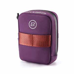 Rockbros F006 velosipēda sēdekļa soma 0.35 l - violeta