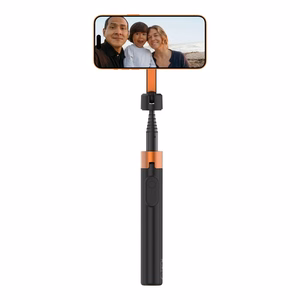 TECH-PROTECT L10S MAGSAFE BLUETOOTH SELFIJA NŪJA-STATĪVS melns/oranžs