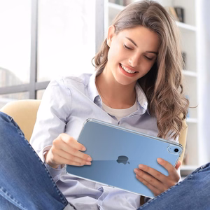 Tech-Protect FlexAir hibrīdais apvalks iPad 10.9” 10 / 2022 / 11” 11 / 2025 - caurspīdīgs