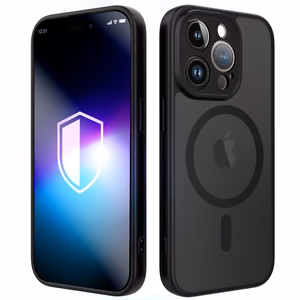 3mk Misty MagCase iPhone 14 Pro maciņš - melns