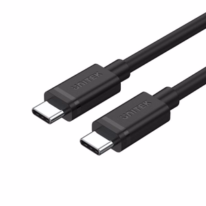UNITEK Y-C477BK01-2M USB kabelis USB 3.2 Gen 1 (3.1 Gen 1) USB C melns