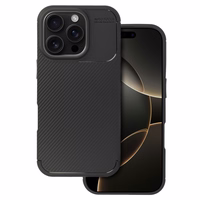 Tel Protect Carbon Elite maciņš iPhone 16 Pro melns