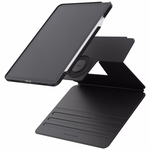 Uniq Rovus Snapmount Magnētiskais 360 Rotējošs Noņemams apvalks iPad Pro 13" 2024 (7. paaudze) - melns