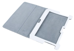 Dabīgās ādas maciņš Samsung Galaxy Tab P5100, balts