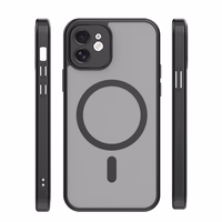 Mag Matt maciņš iPhone 12 6,1" melns