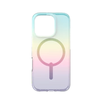 ZAGG Milan Snap Magnētiskais viedtālruņa apvalks iPhone 16 Pro - varavīksnes