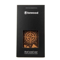 Bewood case for iPhone 16 Plus 6,7" Compass Merbau