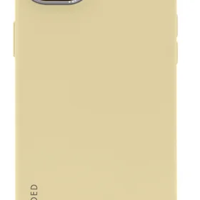 Decoded silikona viedtālruņa apvalks ar magnētisko funkciju iPhone 13 / iPhone 14 - dzeltens