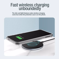 Nillkin Nature Pro bruņots viedtālruņa apvalks ar magnētisko gredzenu Samsung Galaxy S24+ - balts