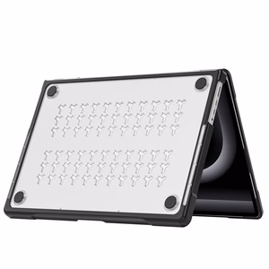 Tech-Protect Velar Case for MacBook Pro 16" 2021 / 2023 / 2025 / 2026 - Transparent Black