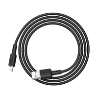 Acefast USB kabelis - USB Type C 1.2m, 3A melns (C2-04 melns)