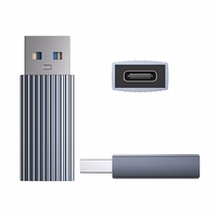 Orico AH-AC10 adapteris USB-C uz USB-A 3.1 - pelēks