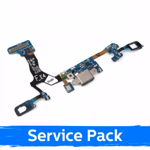 Разъём зарядки совместим с Samsung G930 S7 с шлейфом / Plata (Service Pack)