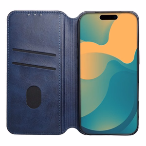 Atlokāmais maciņš Xiaomi 17 ULTRA Cubic Book, zils