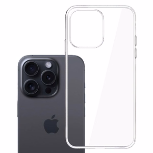 3mk Viedtālruņa apvalks Eco Apple iPhone 15 Pro Max - caurspīdīgs