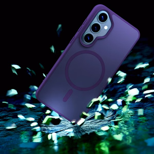 3mk Smoke MagCase violets – tālruņa vāciņš modelim Samsung Galaxy S26+