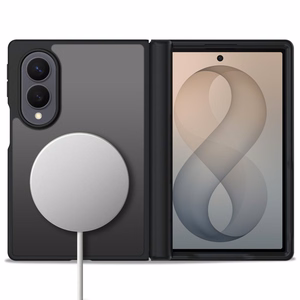 Tech-Protect MagPeak MagSafe  Samsung Galaxy Z Fold 8 vāciņš, matēti melns
