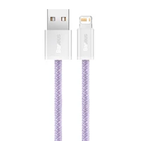 Baseus Dynamic kabelis USB uz Lightning, 2.4A, 2m (violets)