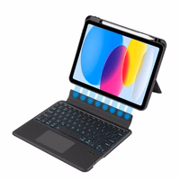 Tech-Protect SC Mag Pen + tastatūras apvalks iPad 10.9" 10. paaudzes (2022) – melns