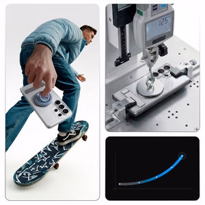 Spigen Ultra Hybrid S Mag MagSafe maciņš priekš Samsung Galaxy S26 Ultra - caurspīdīgs un balts