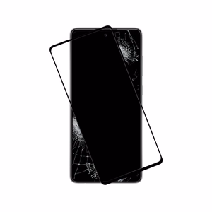Crong 7D Nano Flexible Glass 9H visu ekrānu pārklājošs hibrīdstikls Samsung Galaxy A72