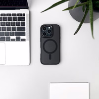 MagSafe saderīgs modes futrālis priekš Samsung Galaxy A57 - Black