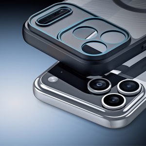 Dux Ducis AIMO magnētiskais apvalks iPhone 17 Pro Max saderīgs ar MagSafe - melns