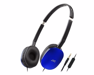 JVC HA-S160M-AU austiņas/austiņu komplekts vadu galvas lencis zvaniem/mūzikai zilas