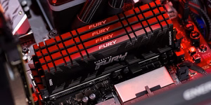 Kingston Technology FURY 16GB 3200MT/s DDR4 CL16 DIMM (komplekts no 2) Renegade RGB