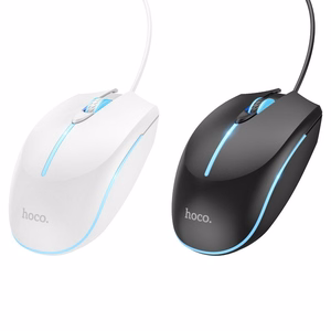 Vadu spēļu pele Hoco USB A 2400 dpi GM37 melna