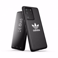 Adidas OR veidots apvalks Trefoil Samsung Galaxy S20 Ultra - melna