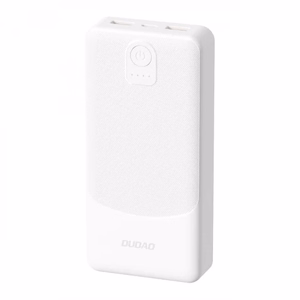 Portatīvais lādētājs Dudao K10Pro balts 20000mAh (QC3.0)