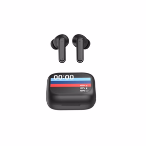 Forever Bluetooth austiņas ar ANC +ENC displeju TWSS-500 melnas