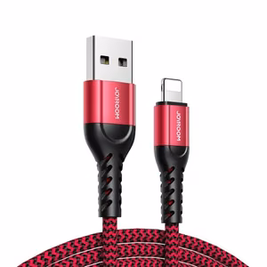 USB Cable Joyroom "N10" Red "Lightning" (Set of 3pcs: 25cm / 120cm / 200cm)